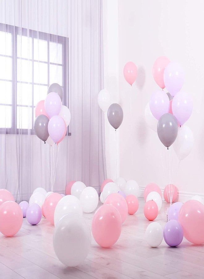 Flyloons Purple Pastel Balloons Pack of 50 for birthday decoration items also suitable Baby Shower, Anniversary, Wedding, Celebration, Party - Image 3